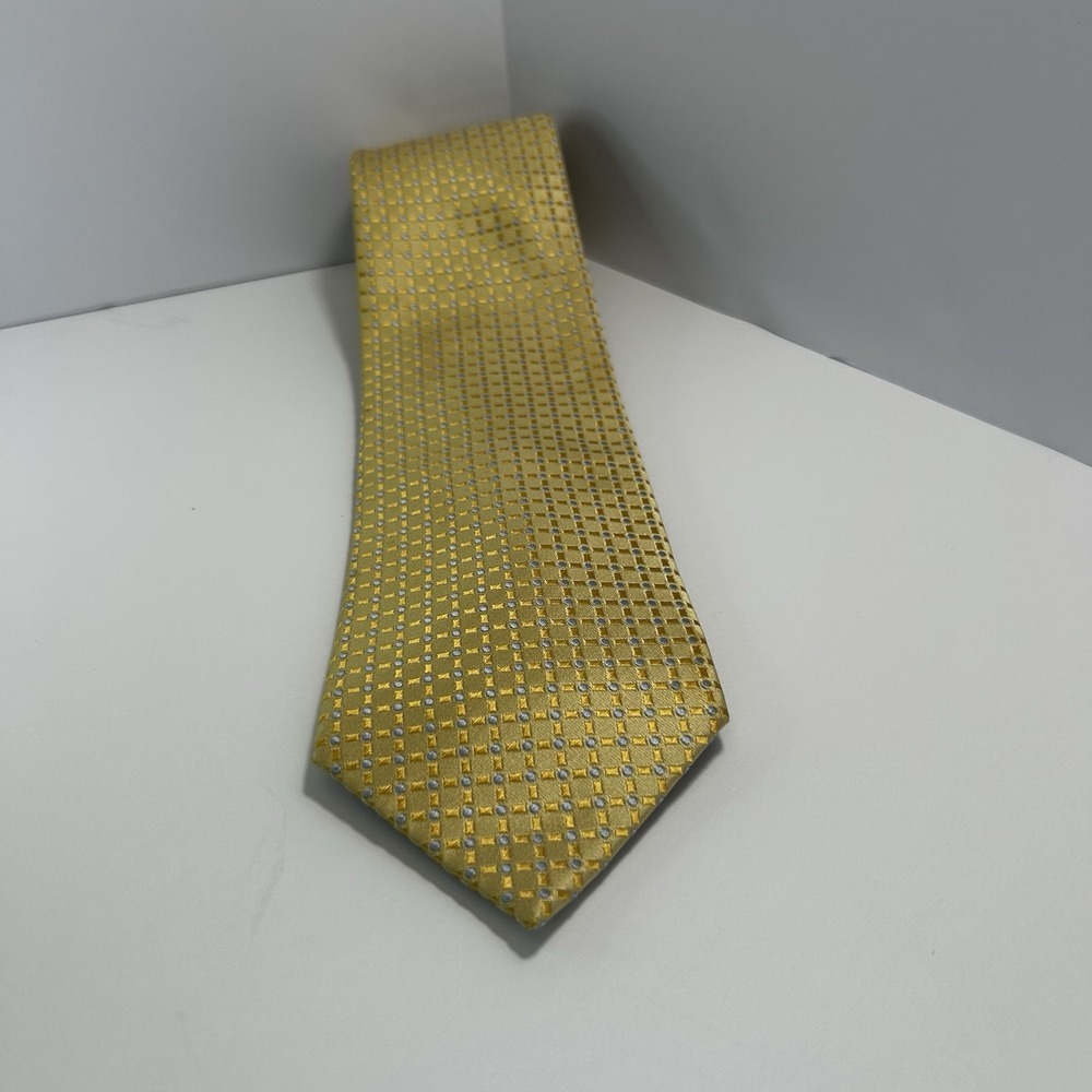 Claiborne Men's 100% Silk Tie Handmade 59x3.75 - Picture 2 of 5